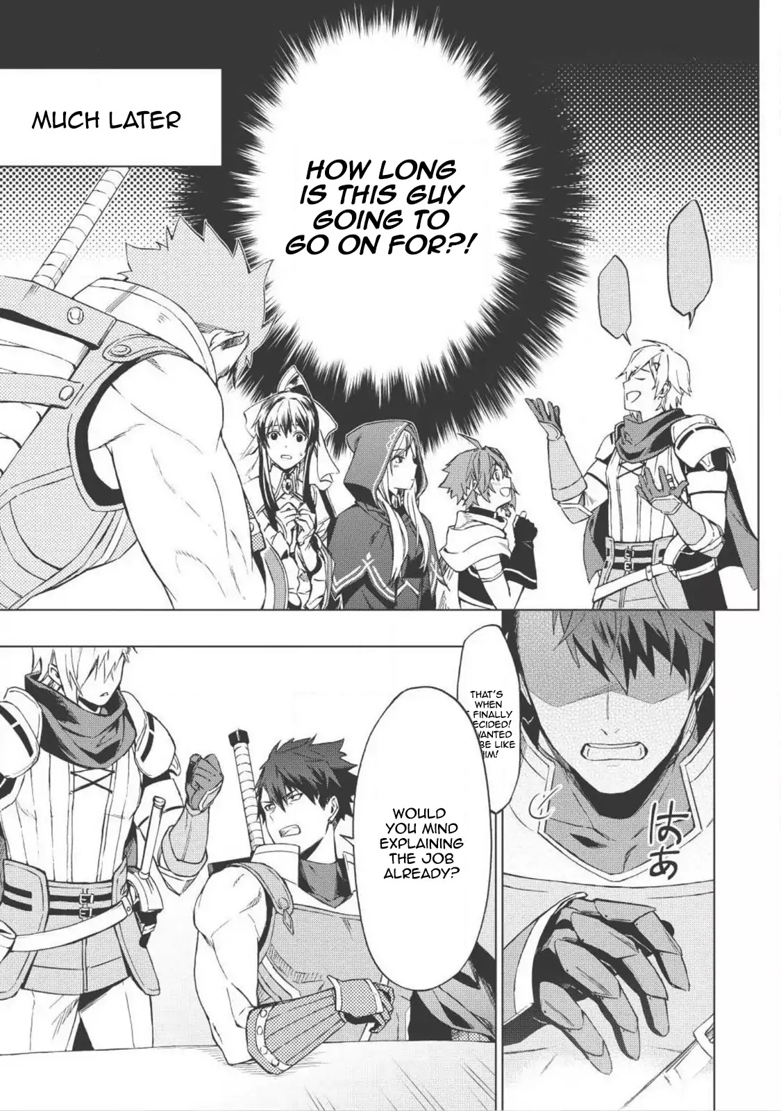 The Strange Adventure of a Broke Mercenary Chapter 1 page 20 - Chapter 1: Stuck, Before I Ran.