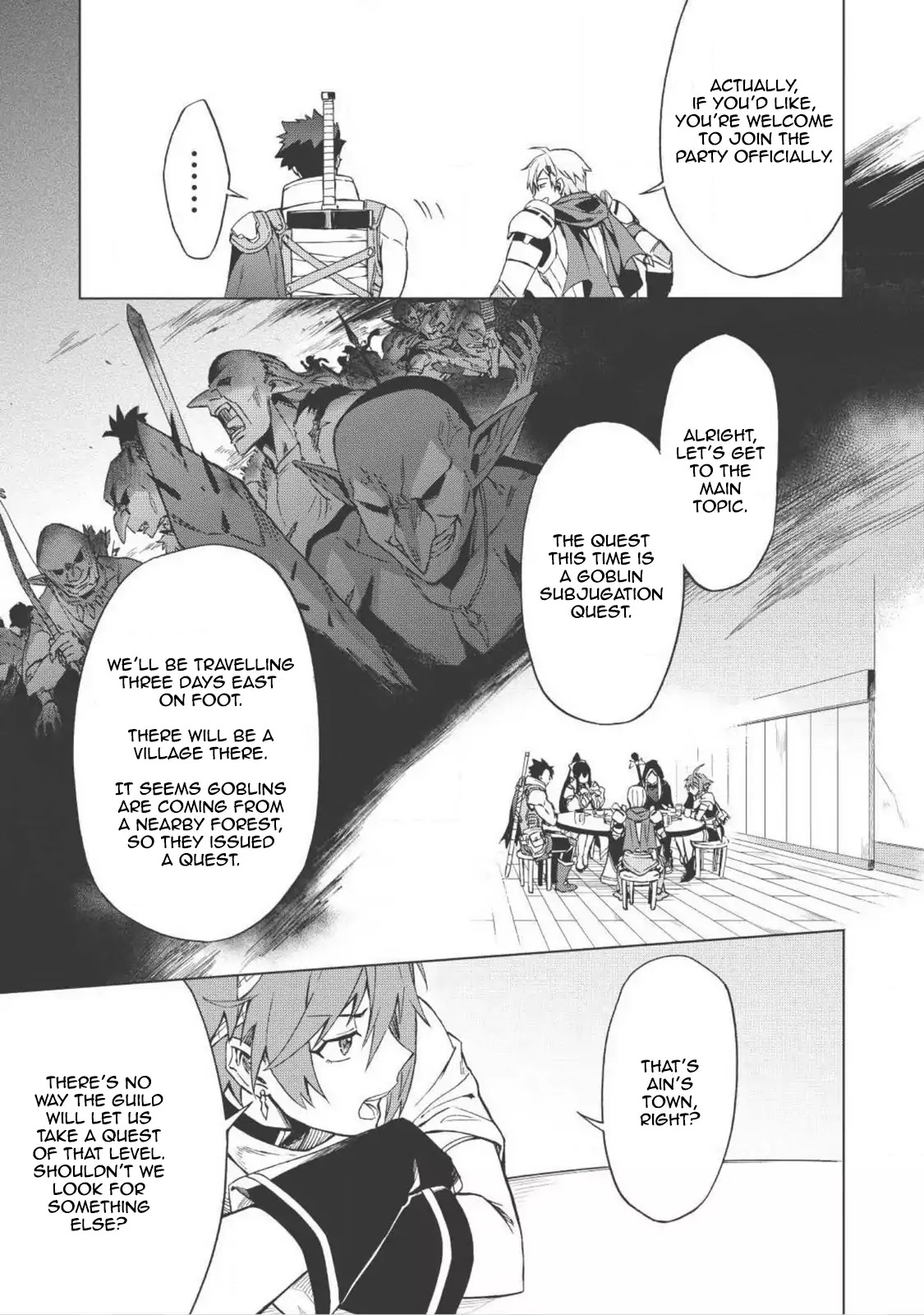 The Strange Adventure of a Broke Mercenary Chapter 1 page 26 - Chapter 1: Stuck, Before I Ran.