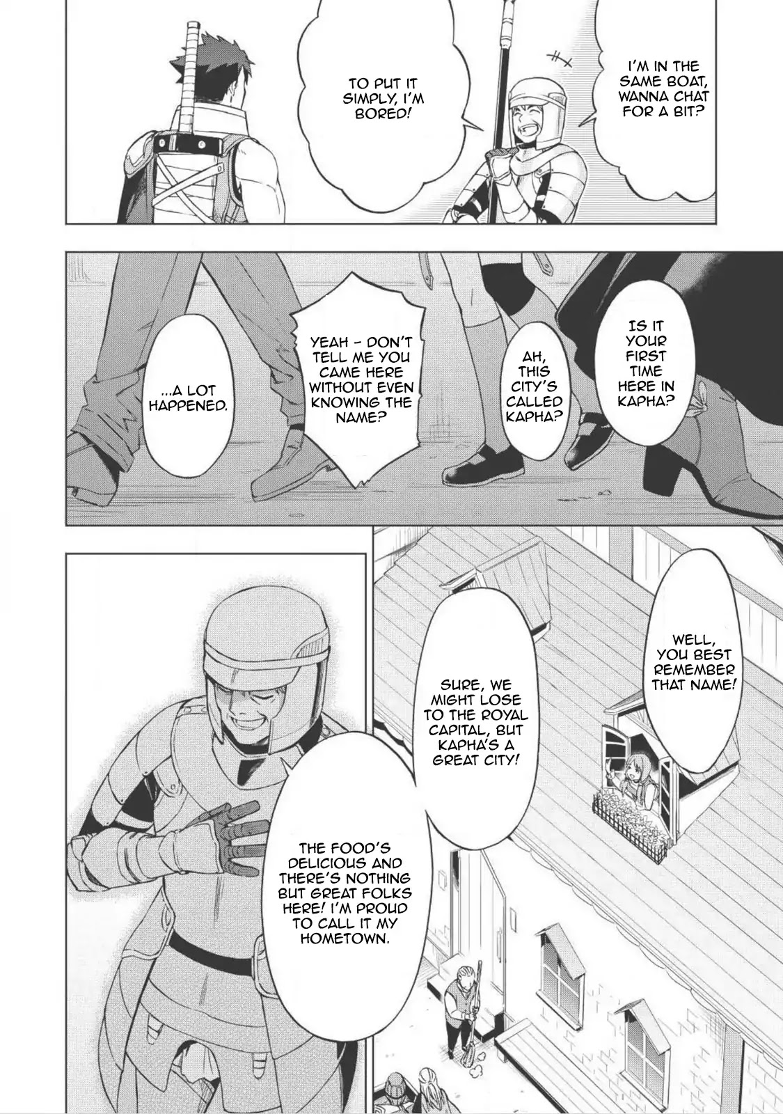 The Strange Adventure of a Broke Mercenary Chapter 1 page 31 - Chapter 1: Stuck, Before I Ran.