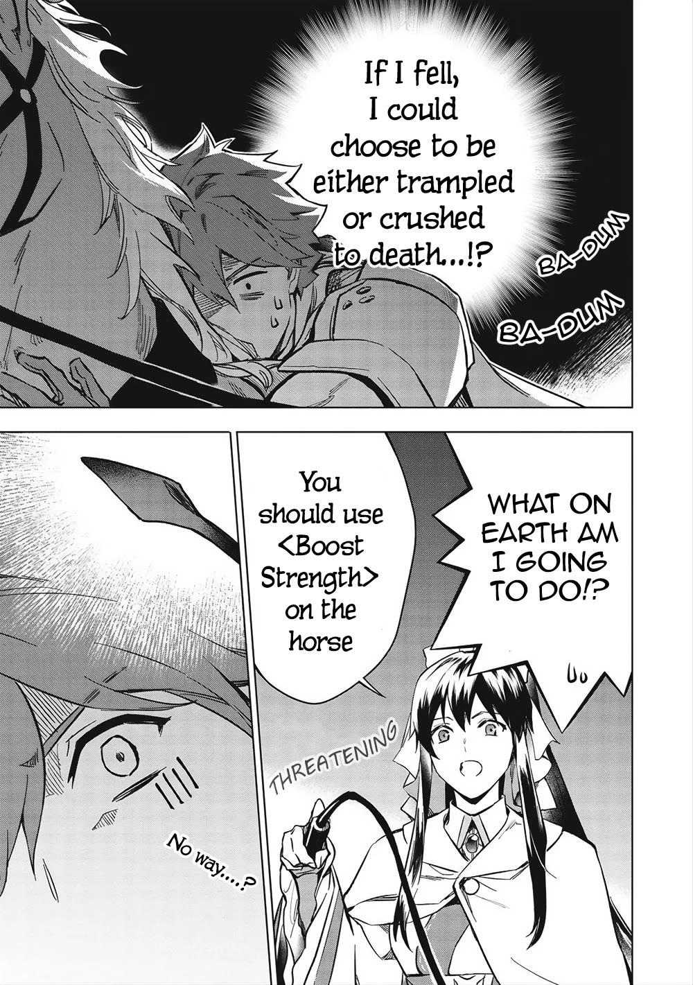 The Strange Adventure of a Broke Mercenary Chapter 24.2 page 7 - Chapter 24.2: From Hesitation to Escape (Part 2)