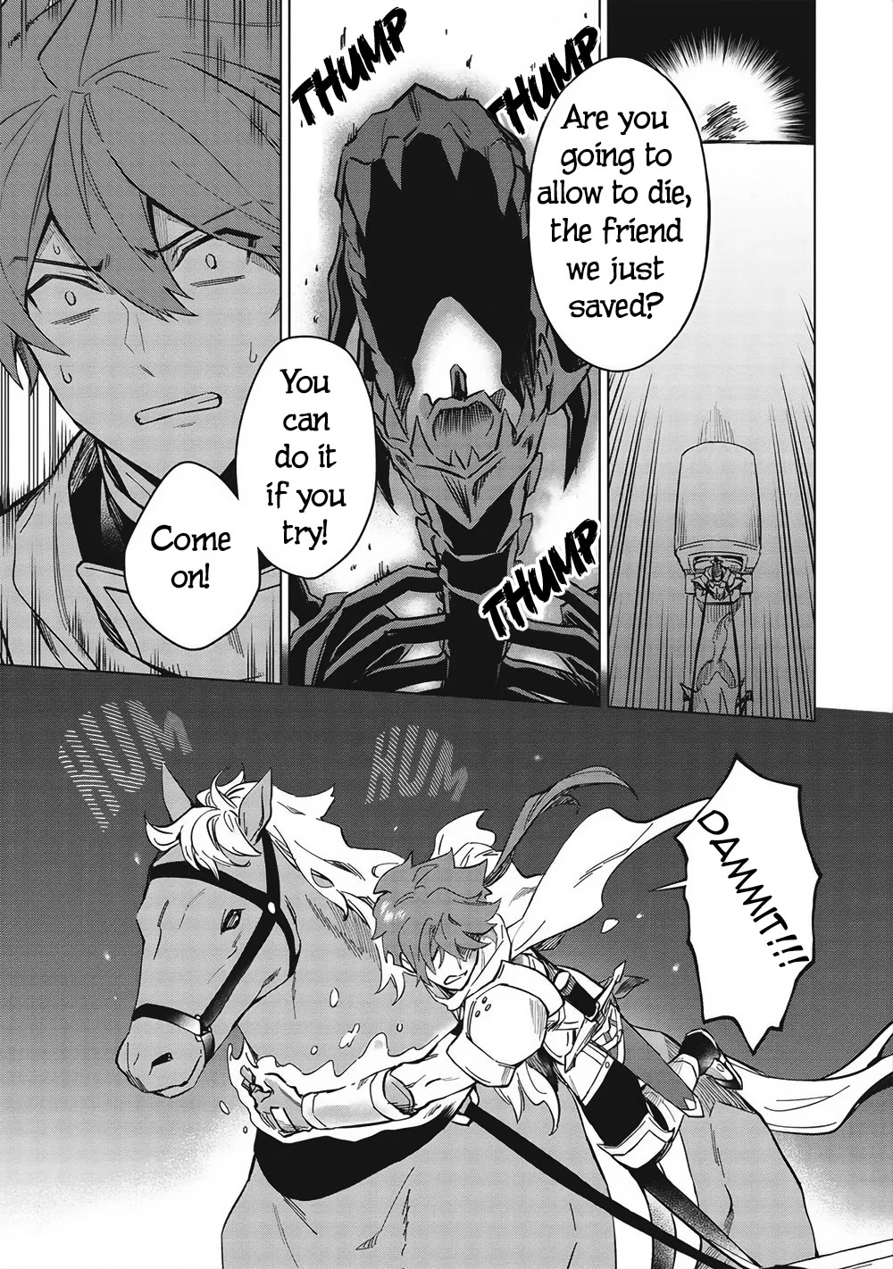 The Strange Adventure of a Broke Mercenary Chapter 24.2 page 9 - Chapter 24.2: From Hesitation to Escape (Part 2)