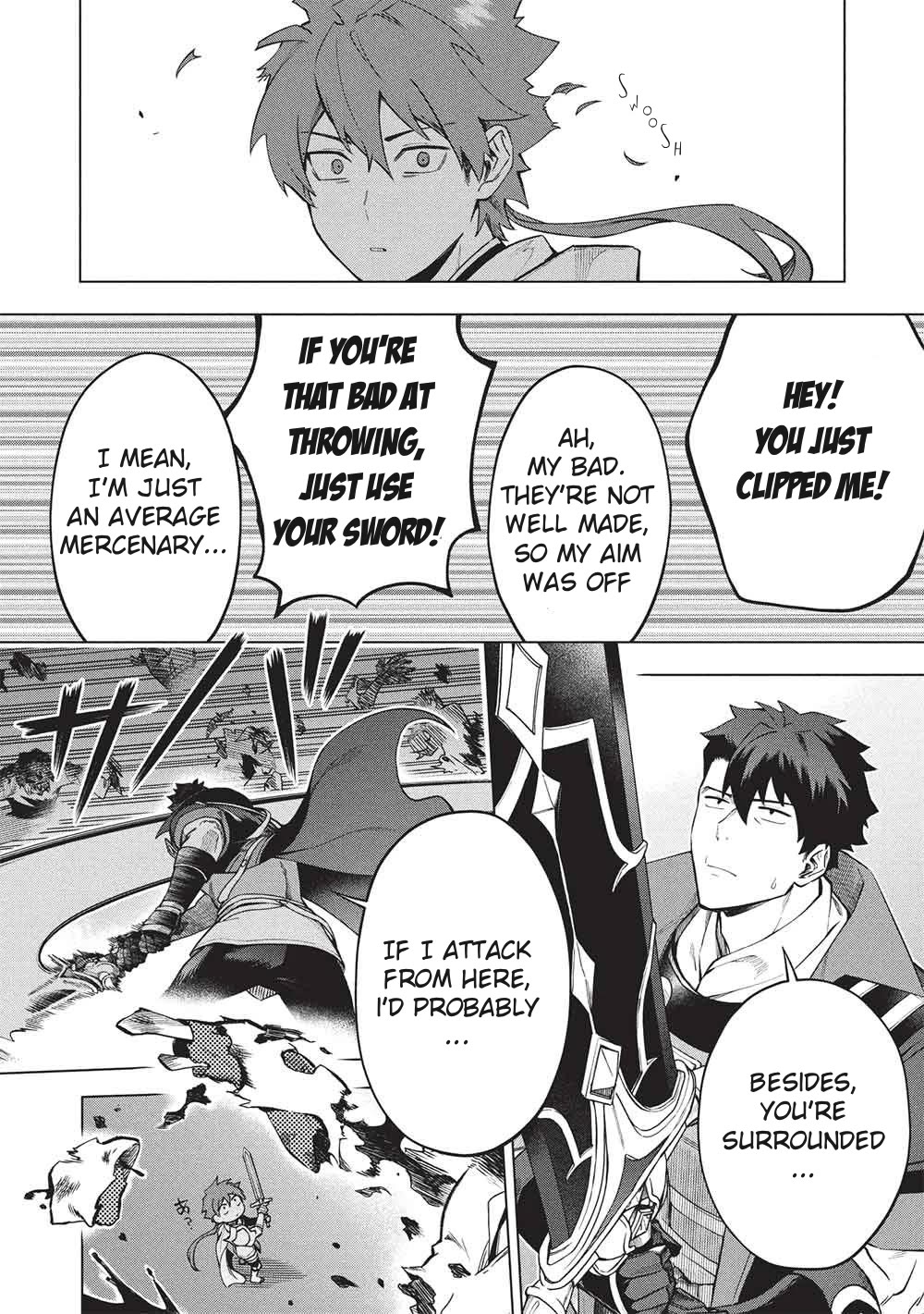 The Strange Adventure of a Broke Mercenary Chapter 29.2 page 10 - Chapter 29.2: Intercepting from a Ready Position
