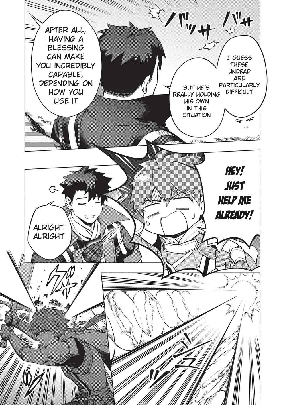 The Strange Adventure of a Broke Mercenary Chapter 29.2 page 9 - Chapter 29.2: Intercepting from a Ready Position
