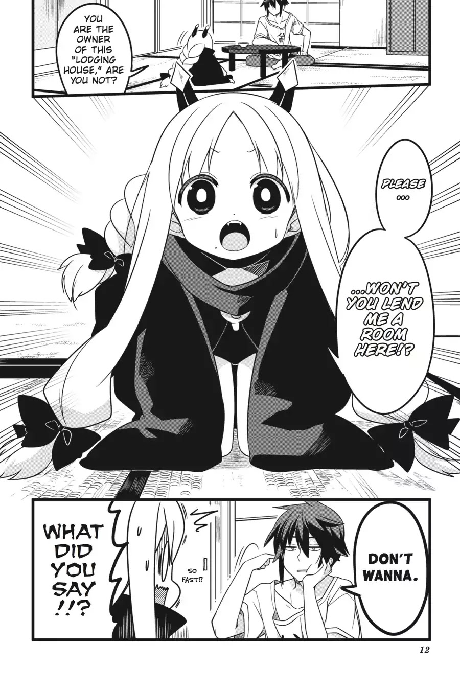 The Strange Creature at Kuroyuri Apartments Chapter 1 page 13 - Chapter 1: Vol.1 Creature 1: Summoner-Girl Meme