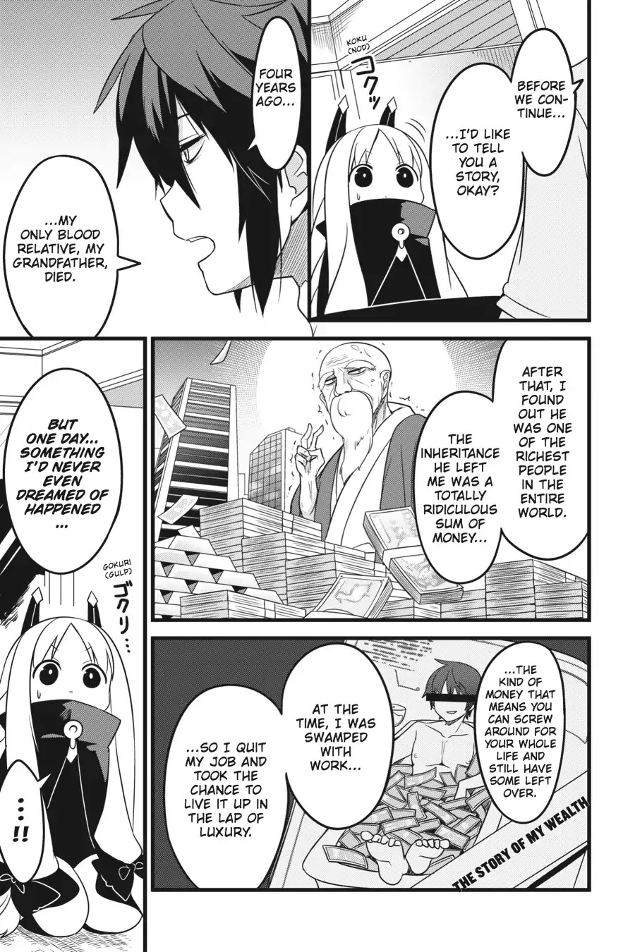 The Strange Creature at Kuroyuri Apartments Chapter 1 page 16 - Chapter 1: Vol.1 Creature 1: Summoner-Girl Meme