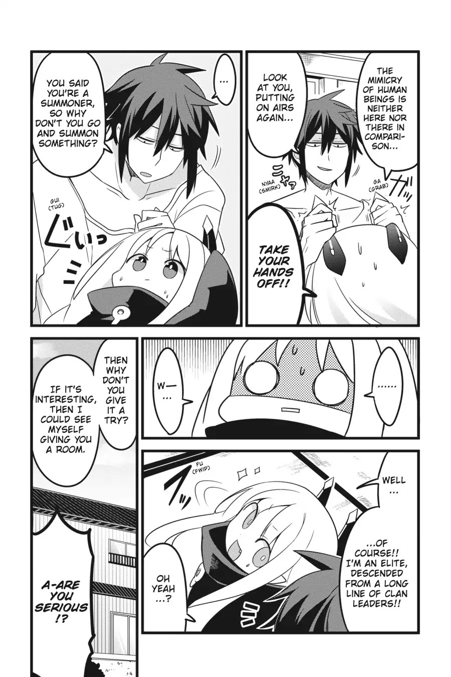 The Strange Creature at Kuroyuri Apartments Chapter 1 page 20 - Chapter 1: Vol.1 Creature 1: Summoner-Girl Meme