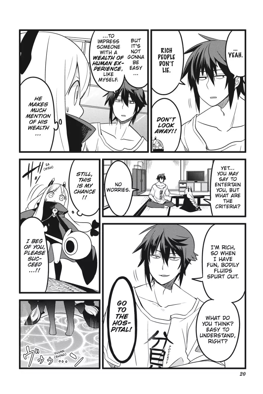The Strange Creature at Kuroyuri Apartments Chapter 1 page 21 - Chapter 1: Vol.1 Creature 1: Summoner-Girl Meme
