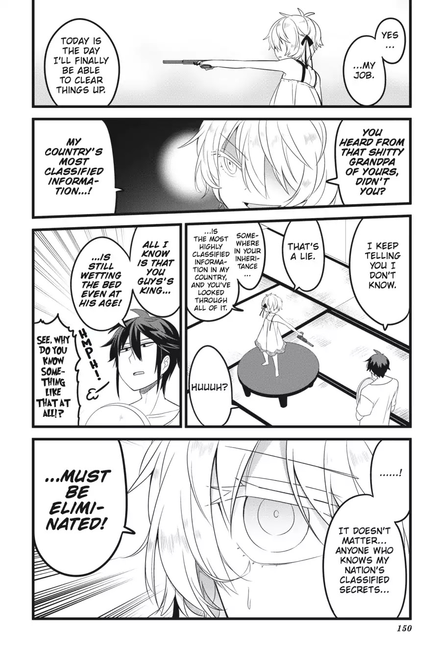 The Strange Creature at Kuroyuri Apartments Chapter 10 page 10 - Chapter 10: Vol.1 Creature 10: Do Beautiful Flowers Have Poisonous Thorns!?