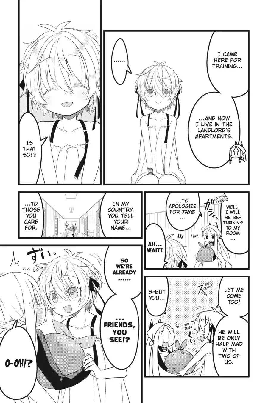 The Strange Creature at Kuroyuri Apartments Chapter 10 page 5 - Chapter 10: Vol.1 Creature 10: Do Beautiful Flowers Have Poisonous Thorns!?