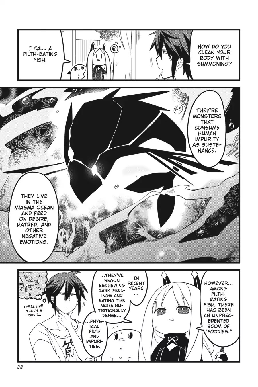 The Strange Creature at Kuroyuri Apartments Chapter 2 page 5 - Chapter 2: Vol.1 Creature 2: Bath ✩ Panic!