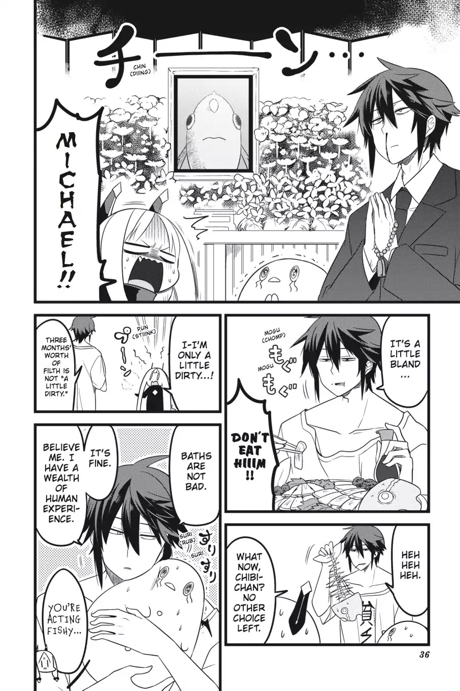 The Strange Creature at Kuroyuri Apartments Chapter 2 page 8 - Chapter 2: Vol.1 Creature 2: Bath ✩ Panic!
