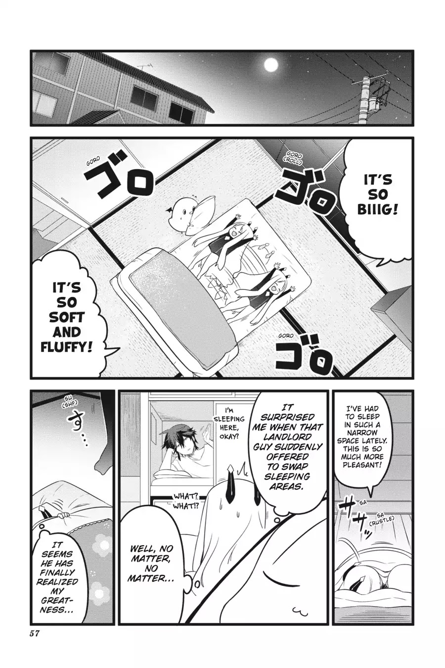 The Strange Creature at Kuroyuri Apartments Chapter 4 page 1 - Chapter 4: Vol.1 Creature 4: Makoto Inukai Appears!