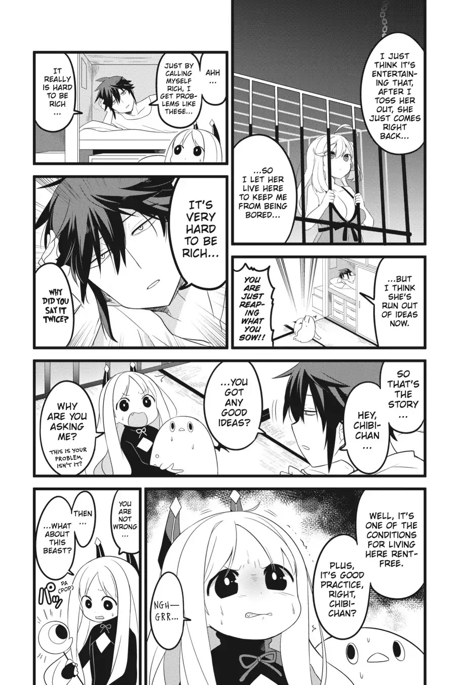 The Strange Creature at Kuroyuri Apartments Chapter 4 page 8 - Chapter 4: Vol.1 Creature 4: Makoto Inukai Appears!