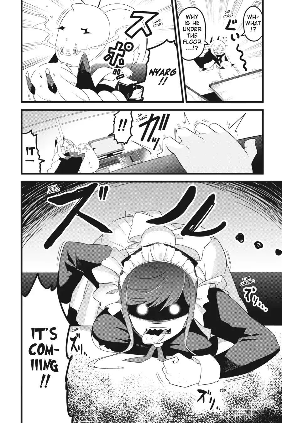 The Strange Creature at Kuroyuri Apartments Chapter 5 page 2 - Chapter 5: Vol.1 Creature 5: The Invincible Maid