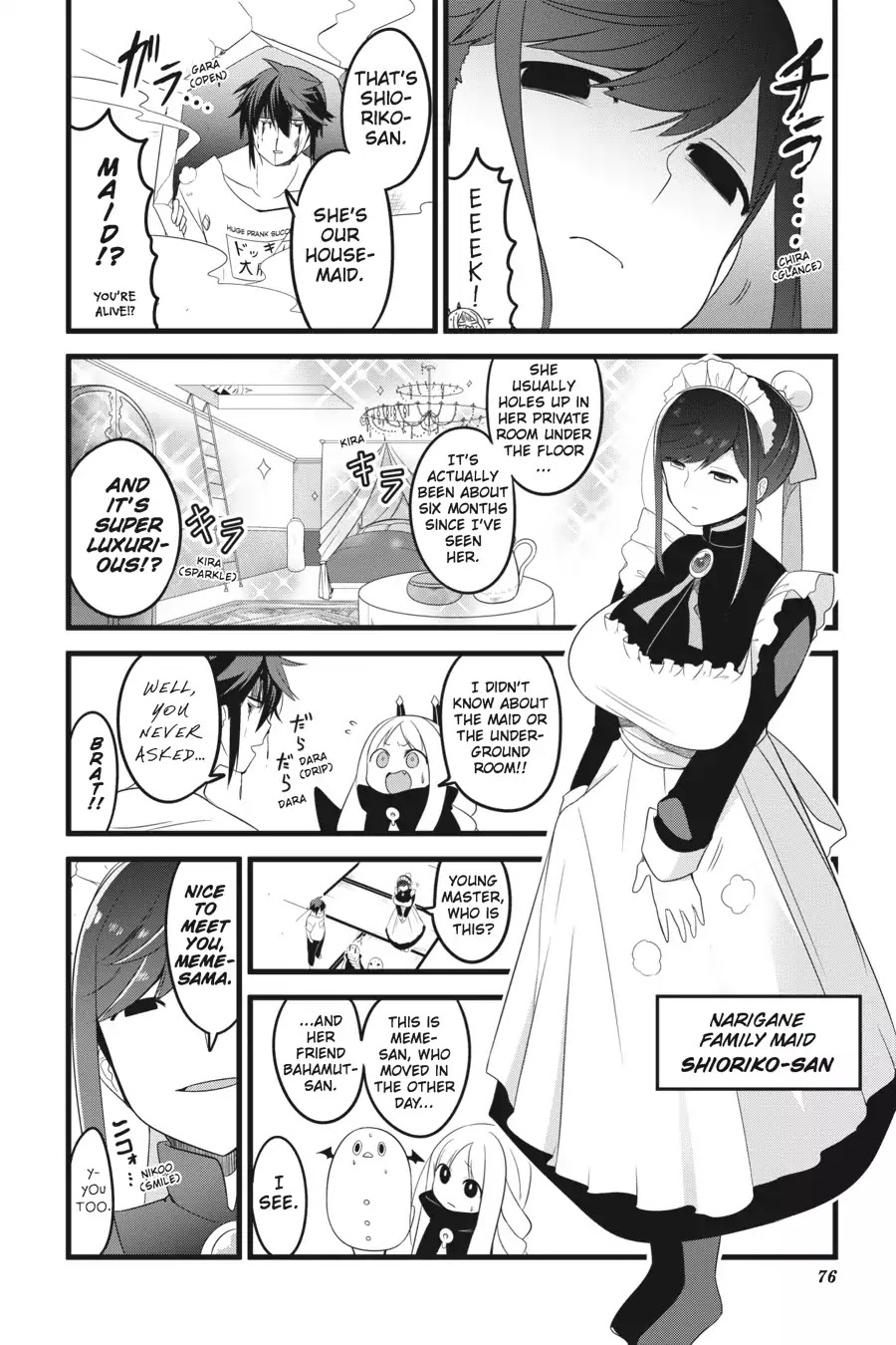 The Strange Creature at Kuroyuri Apartments Chapter 5 page 6 - Chapter 5: Vol.1 Creature 5: The Invincible Maid