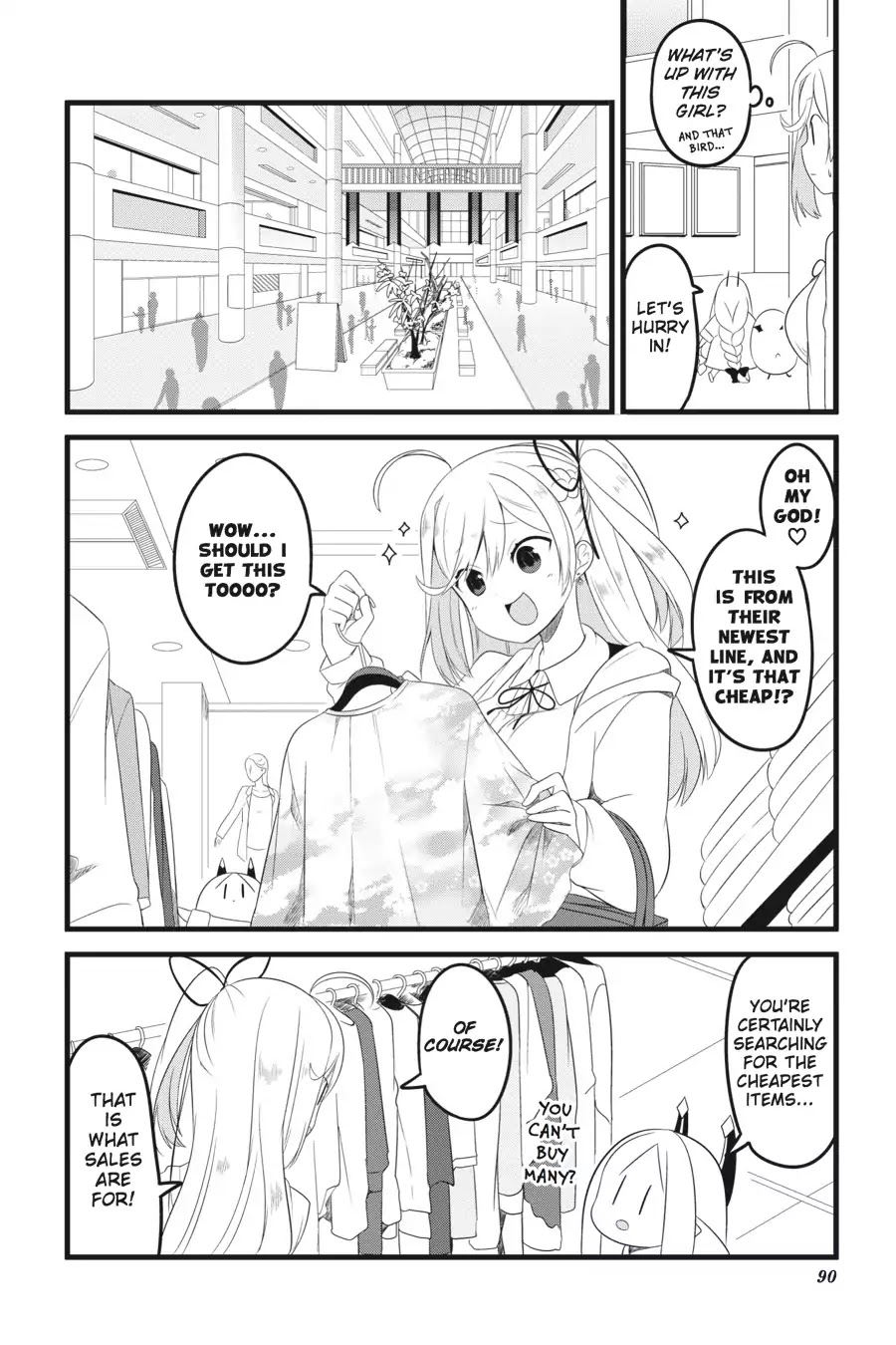 The Strange Creature at Kuroyuri Apartments Chapter 6 page 6 - Chapter 6-p1: Vol.1 Creature 6: Department Store Crisis!! (Part 1)