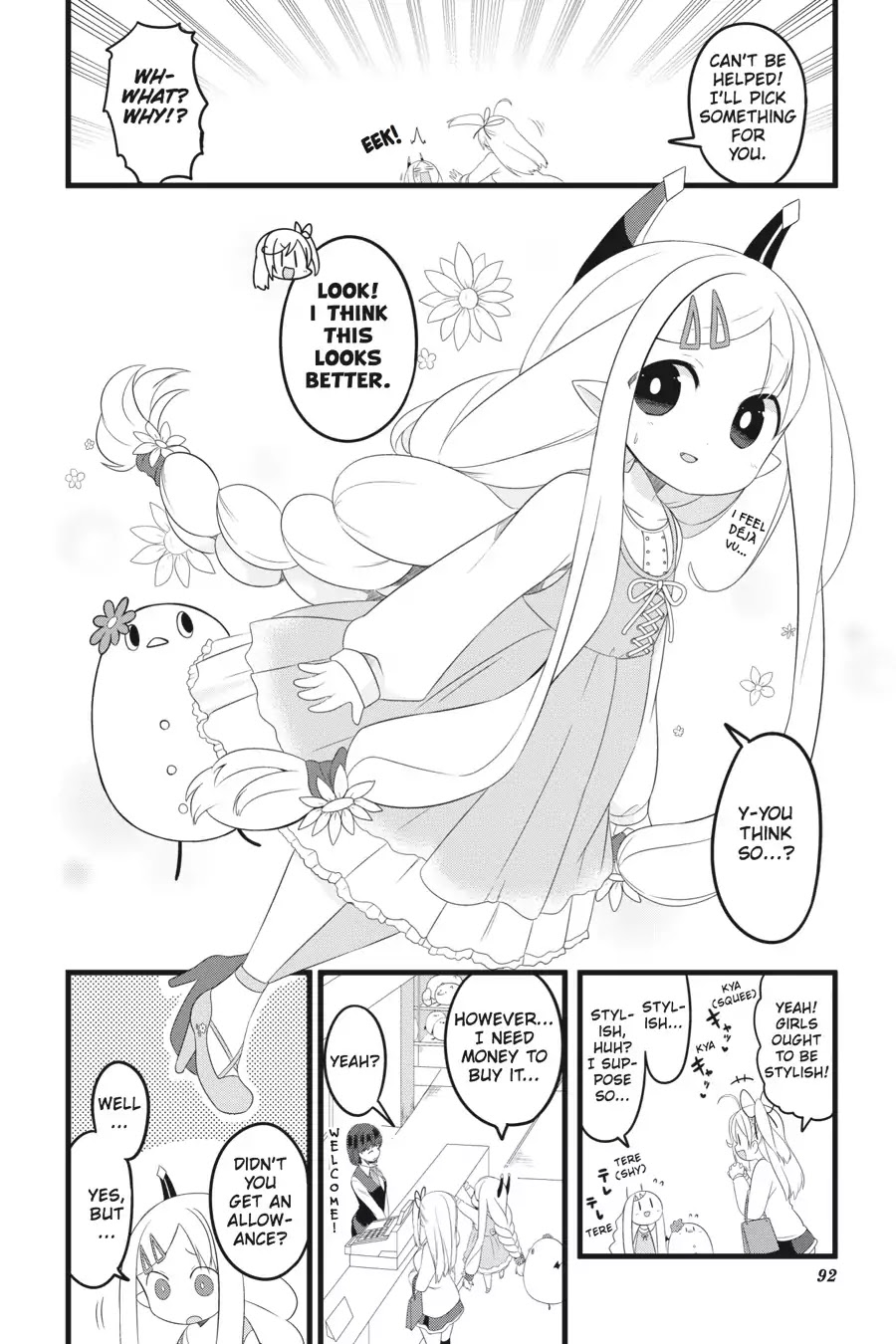 The Strange Creature at Kuroyuri Apartments Chapter 6 page 8 - Chapter 6-p1: Vol.1 Creature 6: Department Store Crisis!! (Part 1)