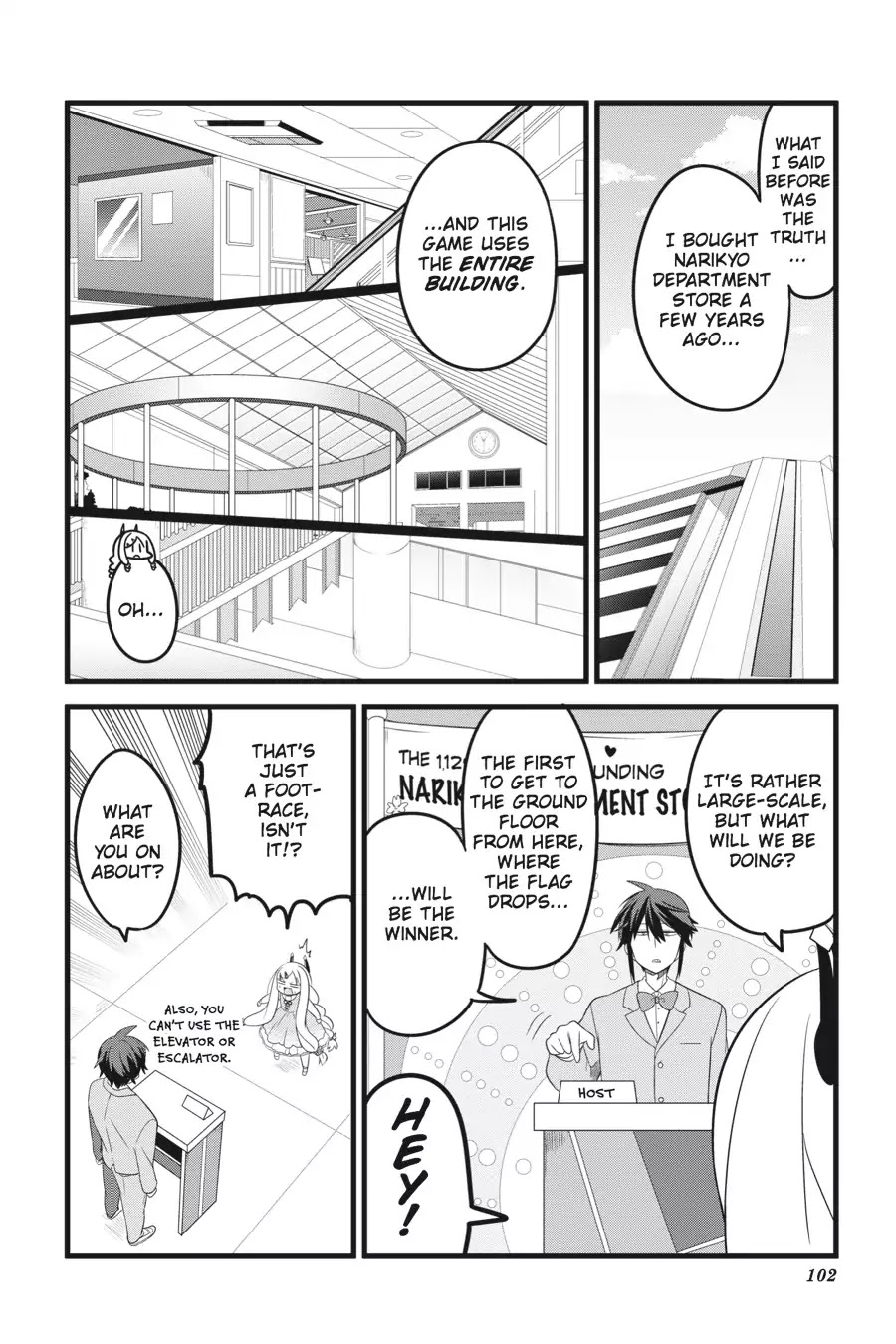 The Strange Creature at Kuroyuri Apartments Chapter 7 page 4 - Chapter 7-p2: Vol.1 Creature 7: Department Store Crisis!! (Part 2)