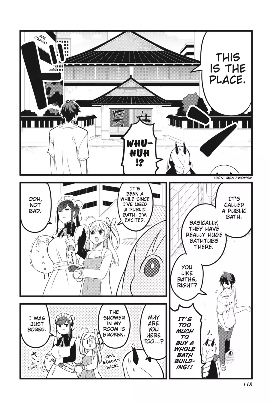 The Strange Creature at Kuroyuri Apartments Chapter 8 page 5 - Chapter 8: Vol.1 Creature 8: Steam Paradise