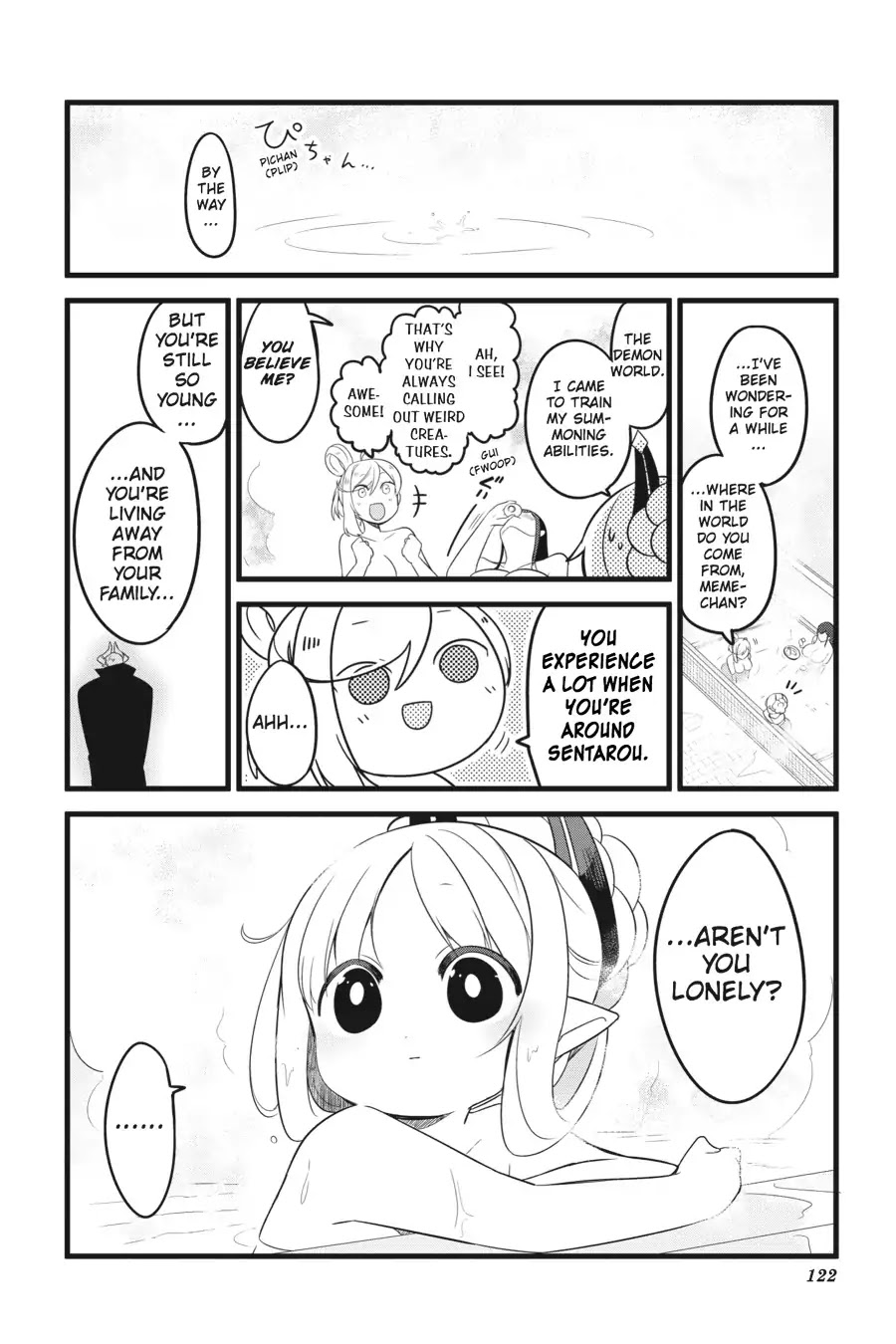The Strange Creature at Kuroyuri Apartments Chapter 8 page 9 - Chapter 8: Vol.1 Creature 8: Steam Paradise