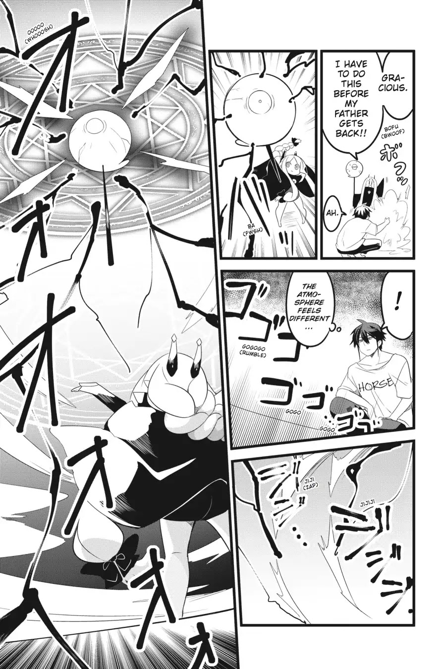 The Strange Creature at Kuroyuri Apartments Chapter 9 page 9 - Chapter 9: Vol.1 Creature 9: Bahamut, the Ultimate Summon!