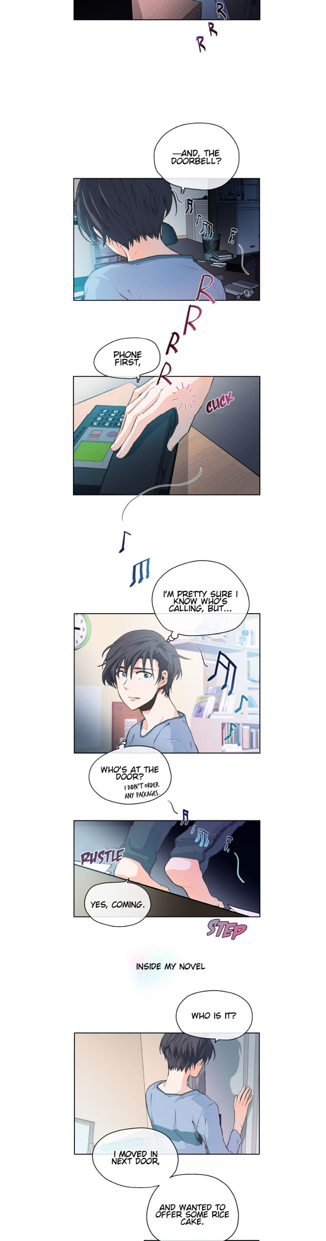 The Strange Story Of A Guy Next Door And A Novelist Chapter 1 page 5 - Chapter 1 : Hello, I Moved In Next Door...