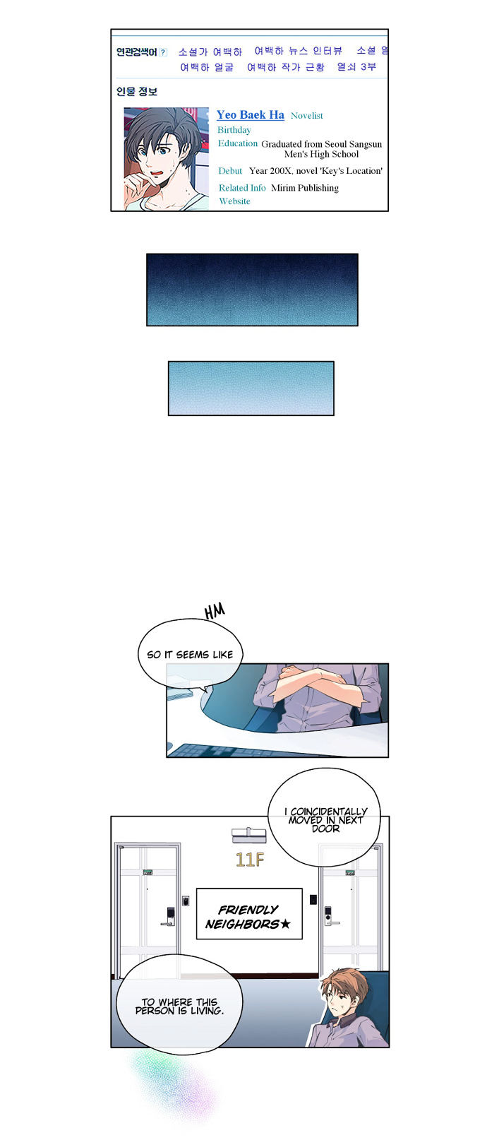 The Strange Story Of A Guy Next Door And A Novelist Chapter 2 page 10 - Chapter 2 : Ah, Sh*t...!