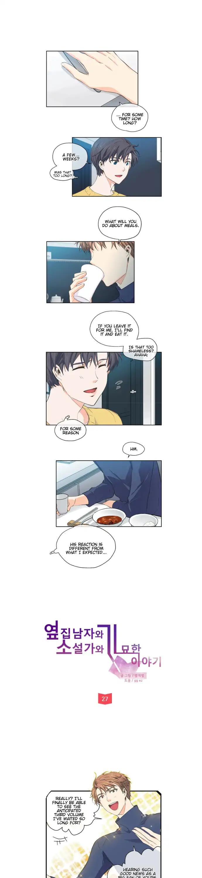 The Strange Story Of A Guy Next Door And A Novelist Chapter 27 page 2 - Chapter 27