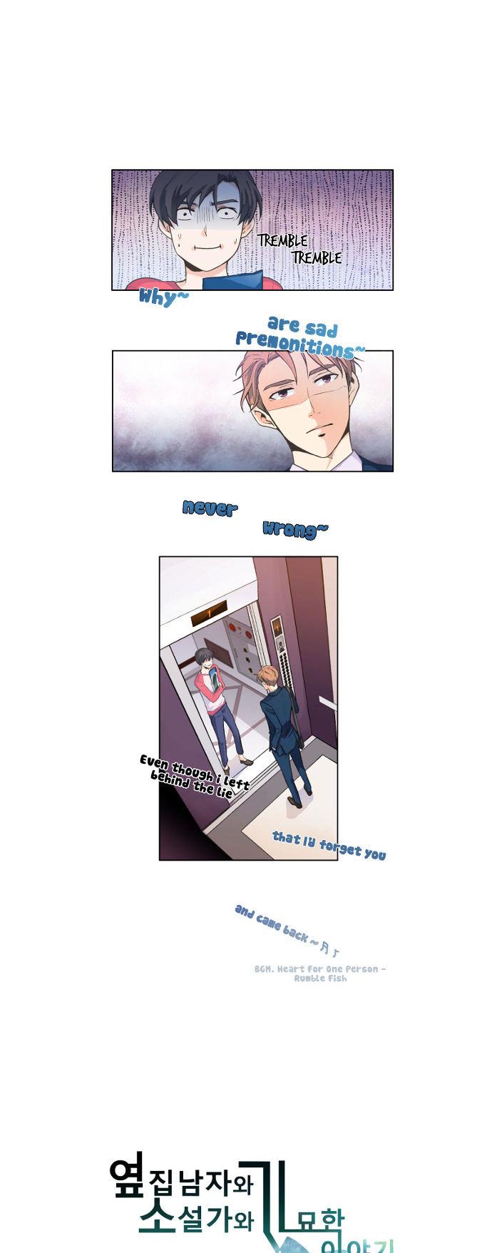 The Strange Story Of A Guy Next Door And A Novelist Chapter 3 page 2 - Chapter 3 : Could It Be, The Novelist...