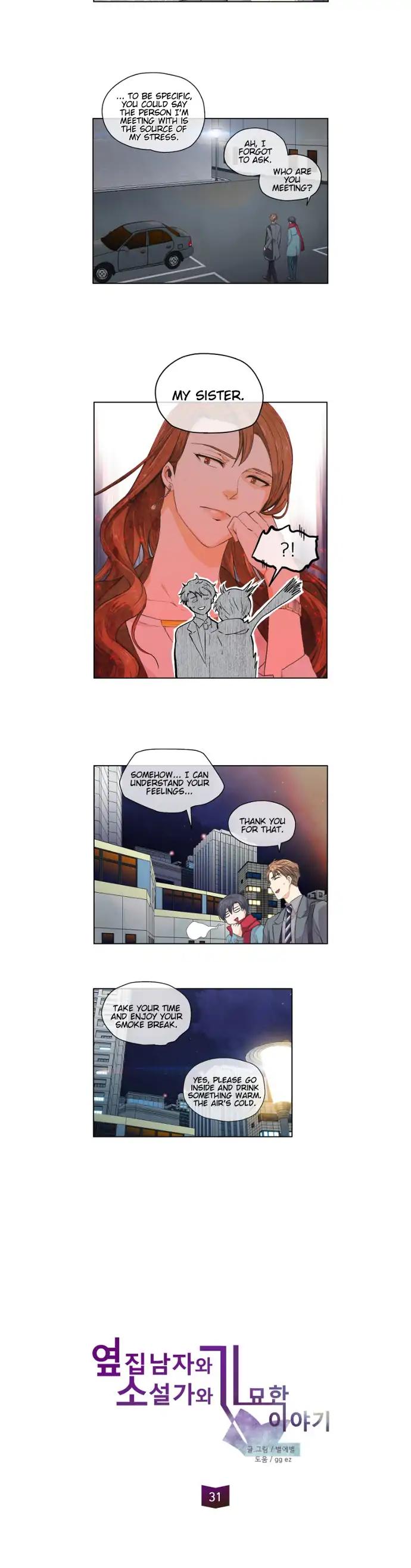 The Strange Story Of A Guy Next Door And A Novelist Chapter 31 page 4 - Chapter 31