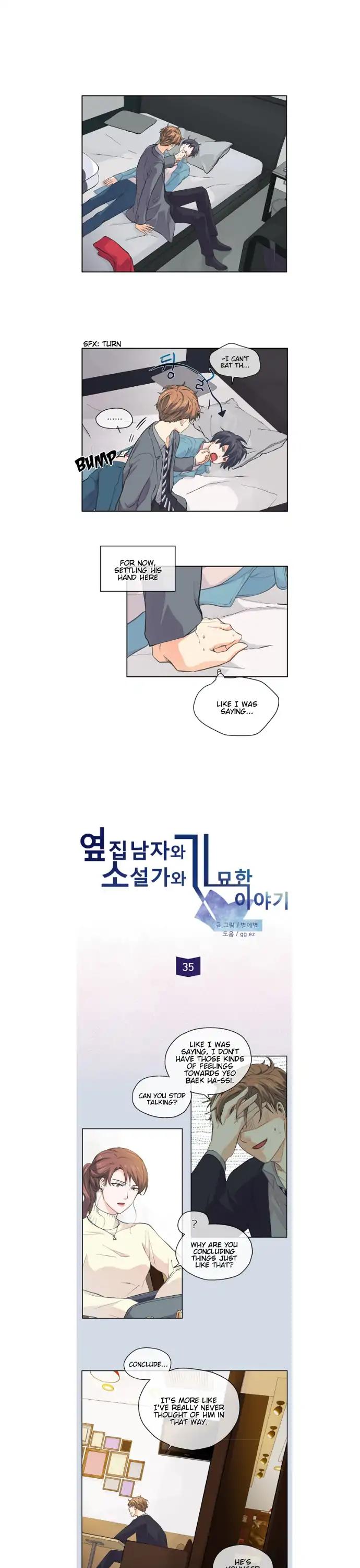 The Strange Story Of A Guy Next Door And A Novelist Chapter 35 page 2 - Chapter 35