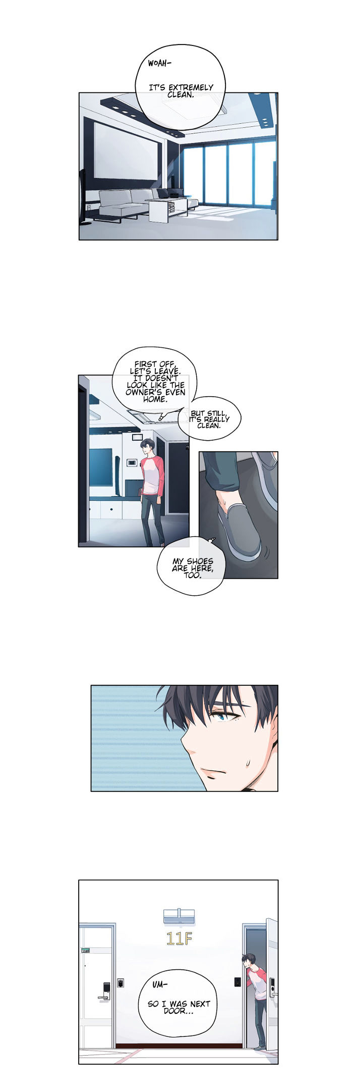 The Strange Story Of A Guy Next Door And A Novelist Chapter 4 page 6 - Chapter 4 : A Bird-Like Noise