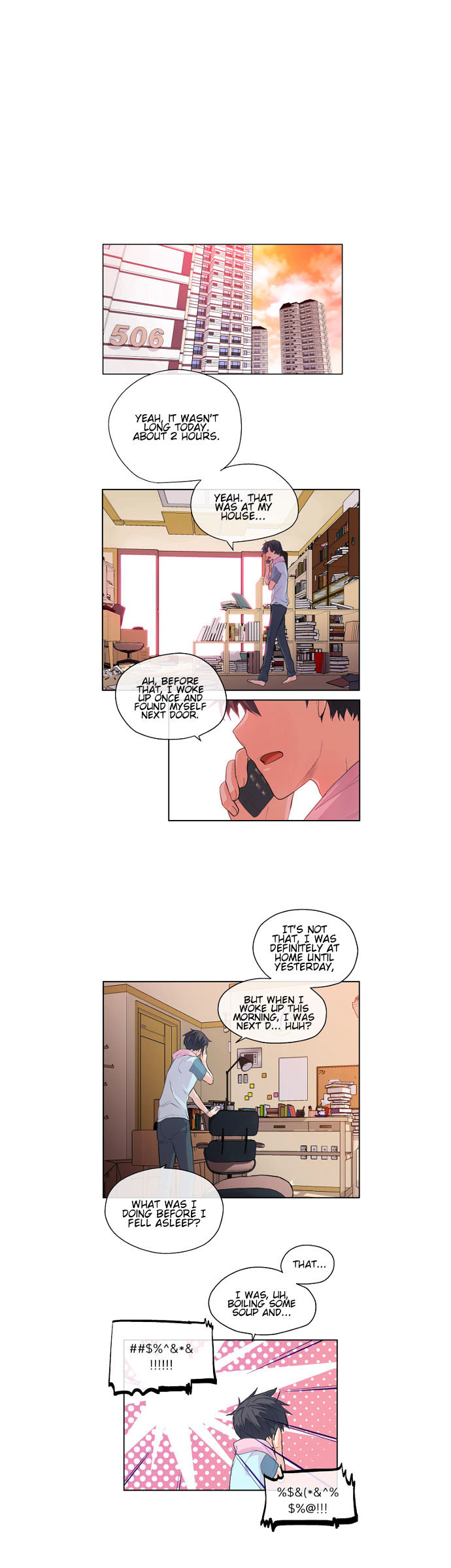 The Strange Story Of A Guy Next Door And A Novelist Chapter 4 page 7 - Chapter 4 : A Bird-Like Noise