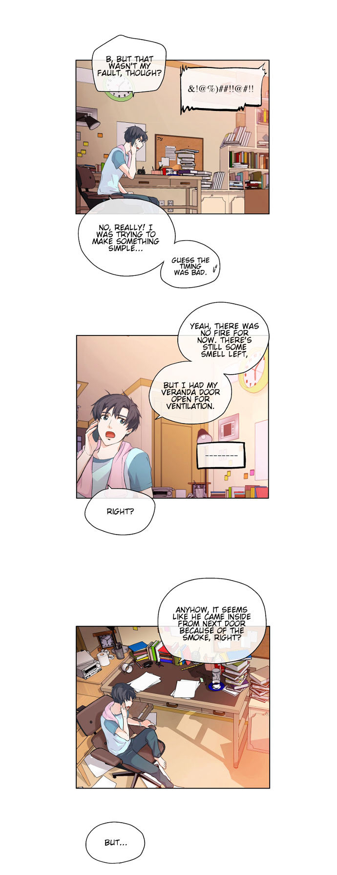 The Strange Story Of A Guy Next Door And A Novelist Chapter 4 page 8 - Chapter 4 : A Bird-Like Noise