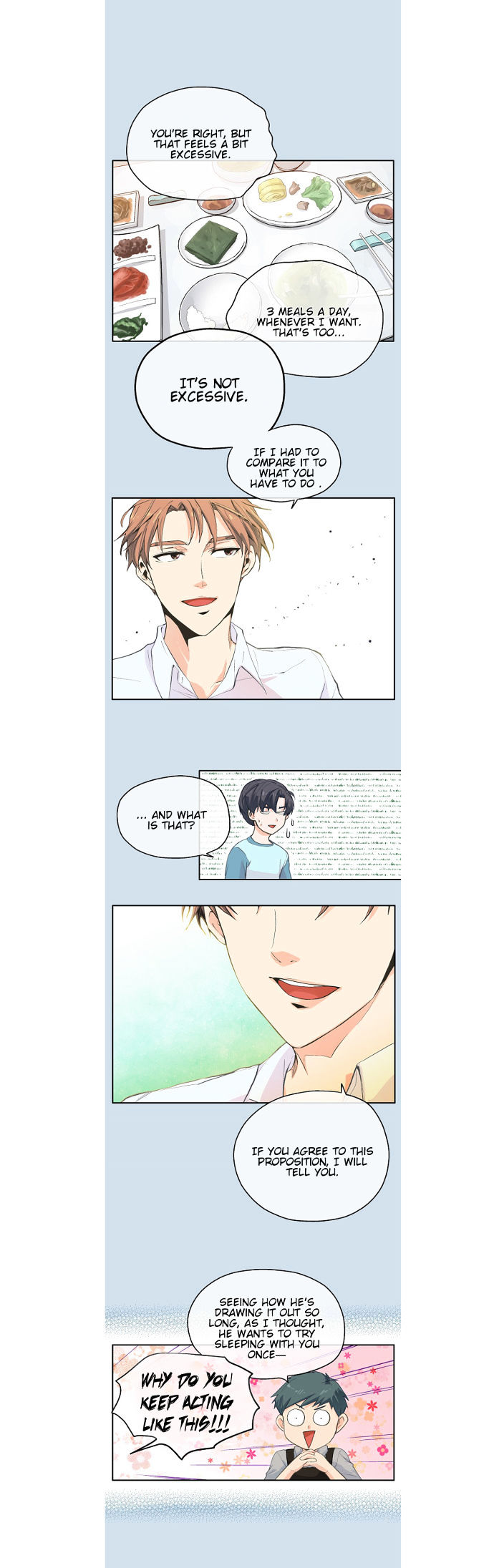 The Strange Story Of A Guy Next Door And A Novelist Chapter 6 page 11 - Chapter 6 : Is There Any Food You Particularly Like?