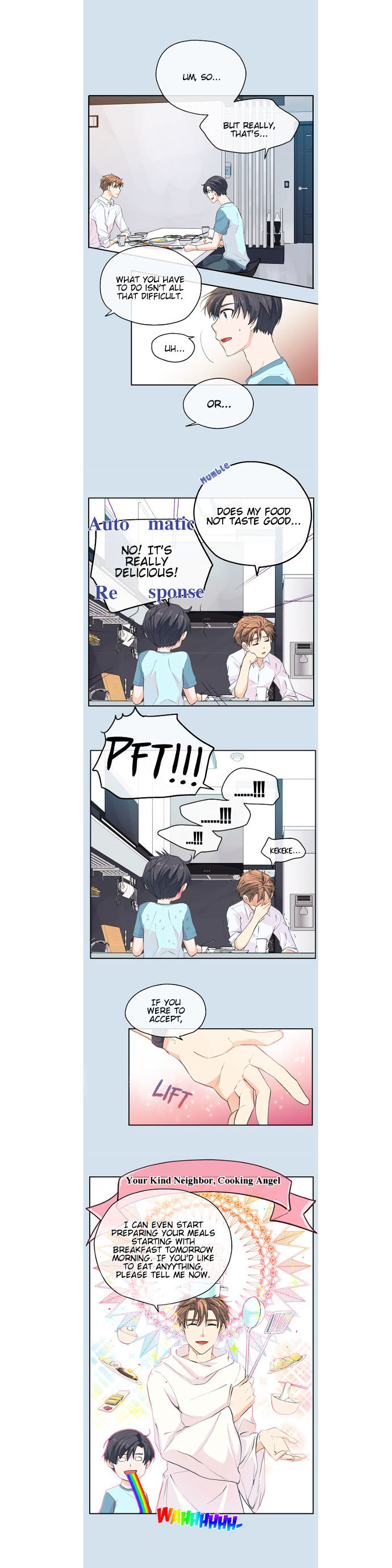 The Strange Story Of A Guy Next Door And A Novelist Chapter 6 page 12 - Chapter 6 : Is There Any Food You Particularly Like?