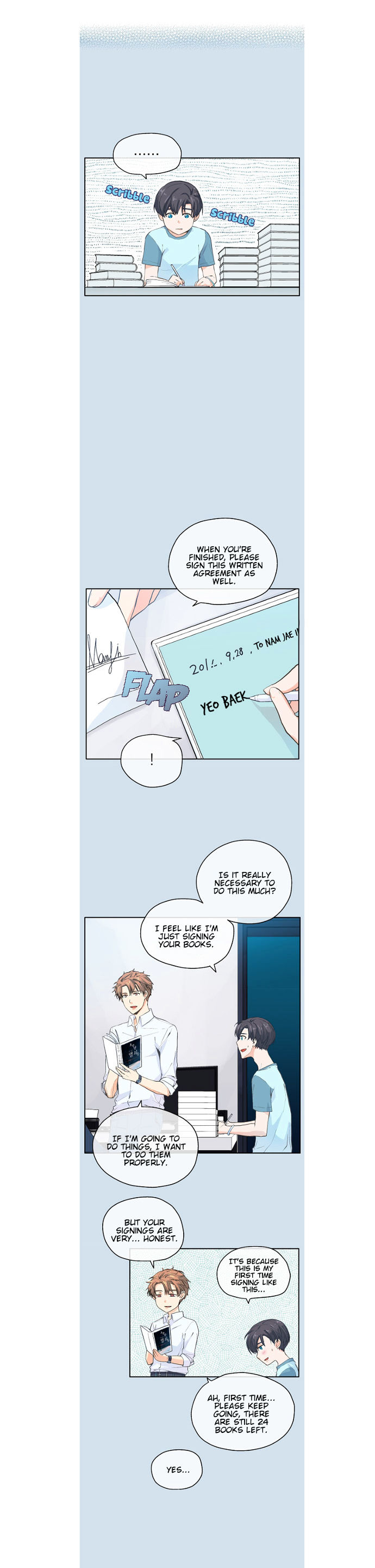 The Strange Story Of A Guy Next Door And A Novelist Chapter 6 page 15 - Chapter 6 : Is There Any Food You Particularly Like?