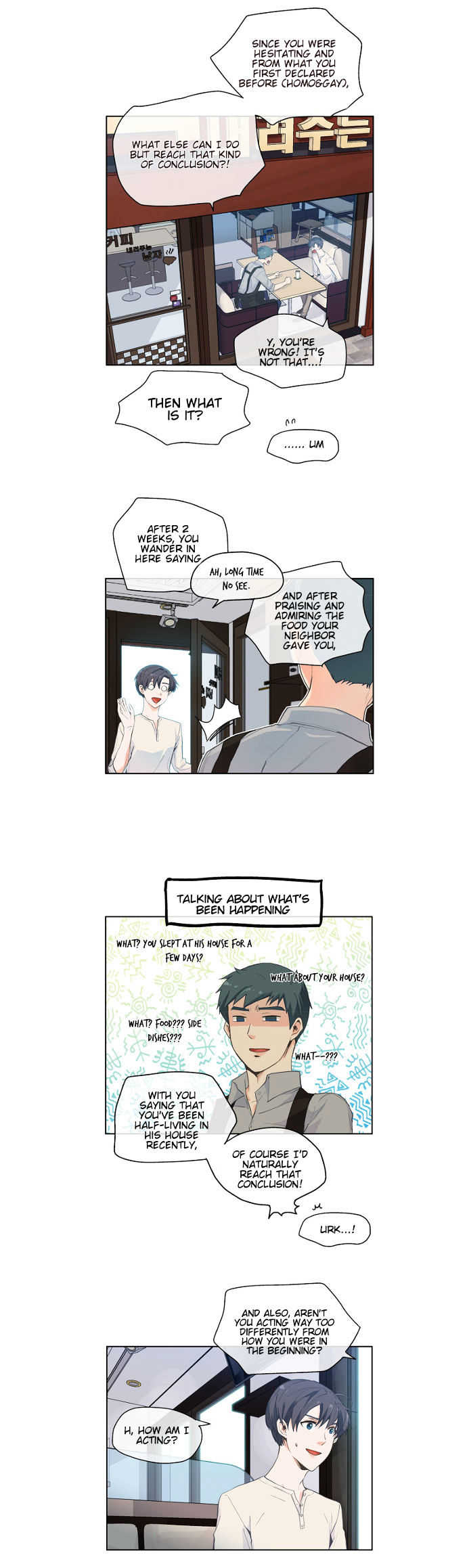 The Strange Story Of A Guy Next Door And A Novelist Chapter 6 page 3 - Chapter 6 : Is There Any Food You Particularly Like?