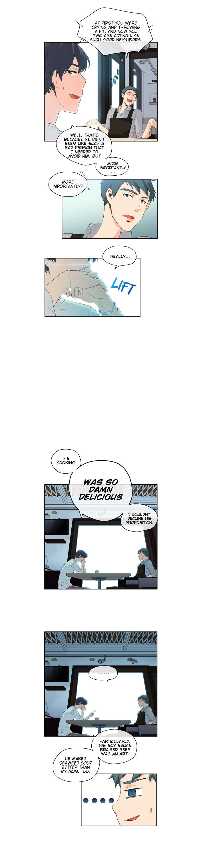 The Strange Story Of A Guy Next Door And A Novelist Chapter 6 page 4 - Chapter 6 : Is There Any Food You Particularly Like?