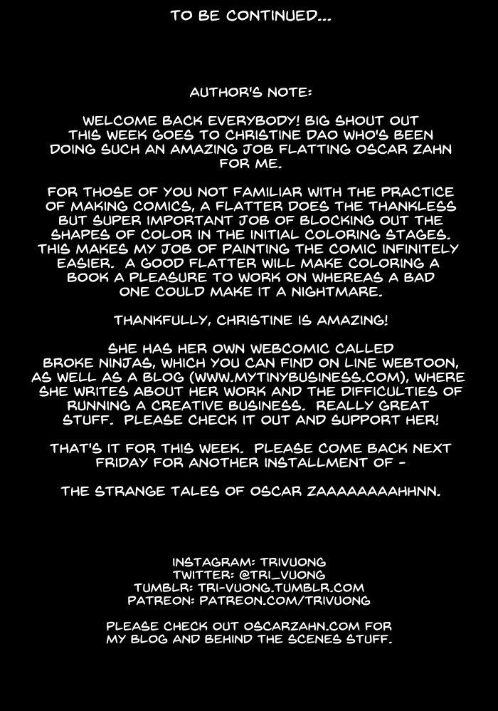 The Strange Tales of Oscar Zahn Chapter 18 page 22 - Chapter 18