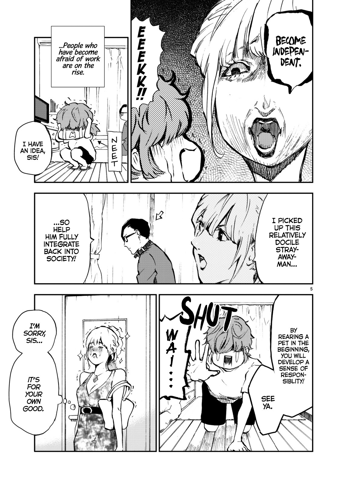 The Stray-away-man and the NEET Nee-chan Chapter 0 page 6 - Chapter 0 : [Oneshot]