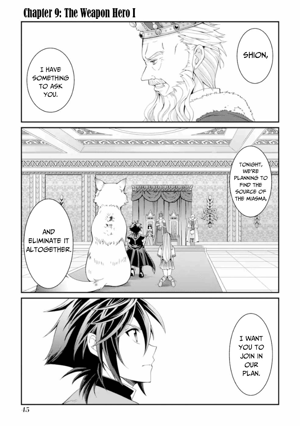 The Strongest Brave Man of the Black Wizard Chapter 9 page 2 - Chapter 9: The Weapon Hero I