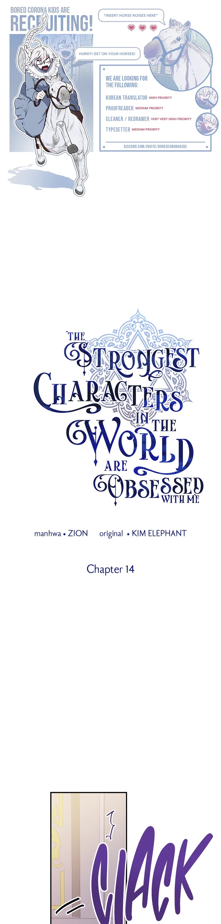 The Strongest Characters in the World Are Obsessed With Me Chapter 14 page 1 - Chapter 14