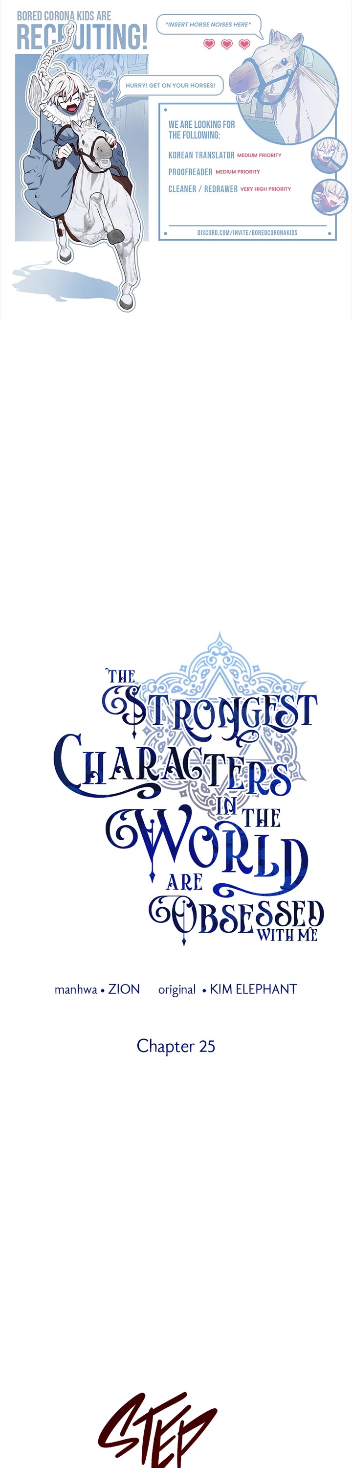 The Strongest Characters in the World Are Obsessed With Me Chapter 25 page 1 - Chapter 25