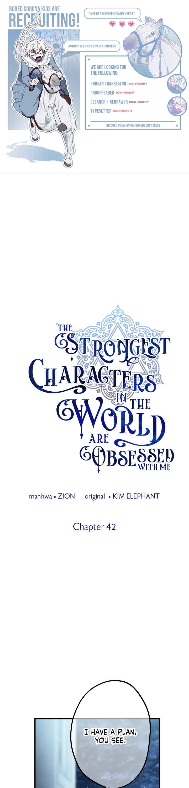The Strongest Characters in the World Are Obsessed With Me Chapter 42 page 1 - Chapter 42