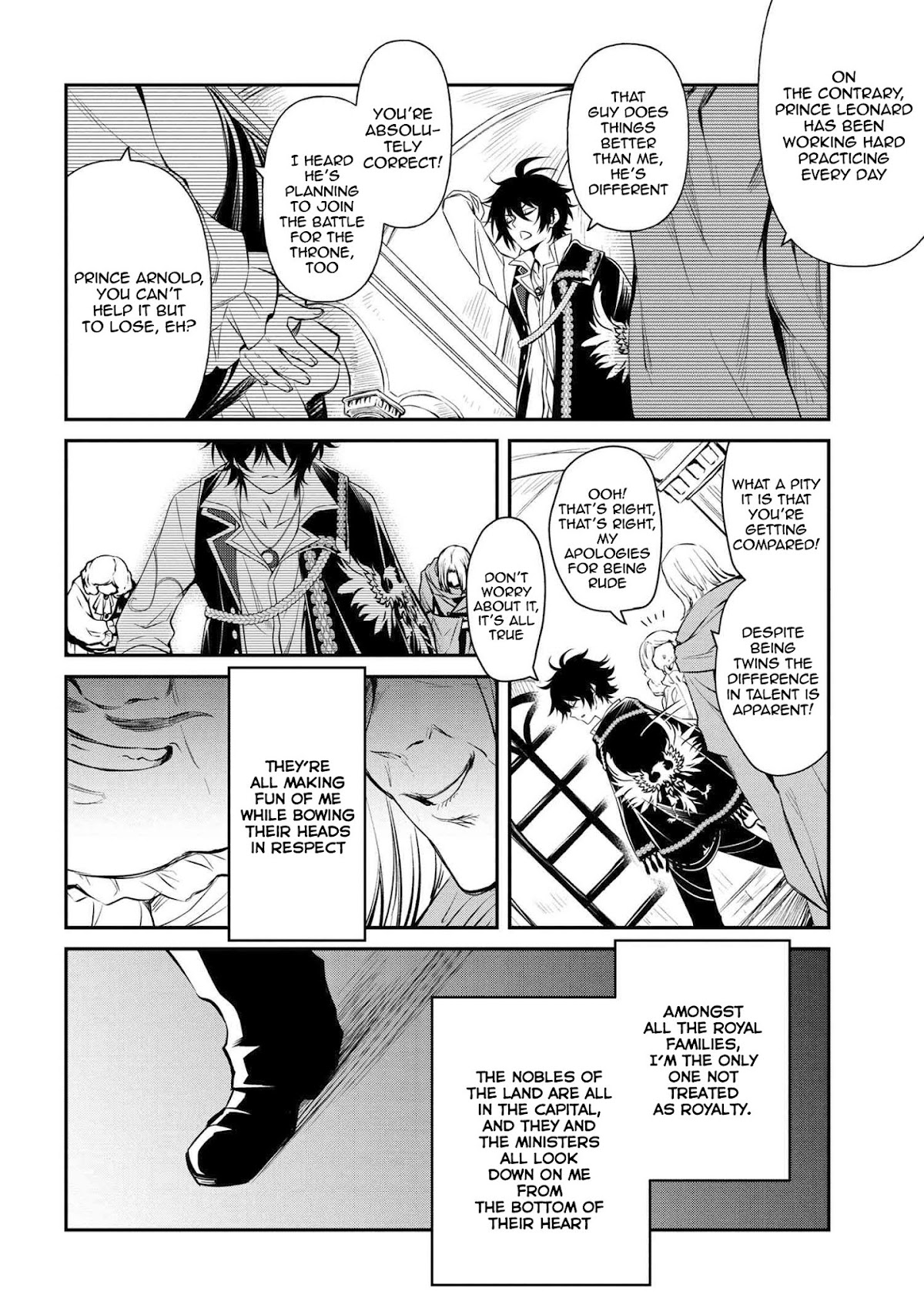 The Strongest Dull Prince’s Secret Battle for the Throne Chapter 1 page 3 - Chapter 1