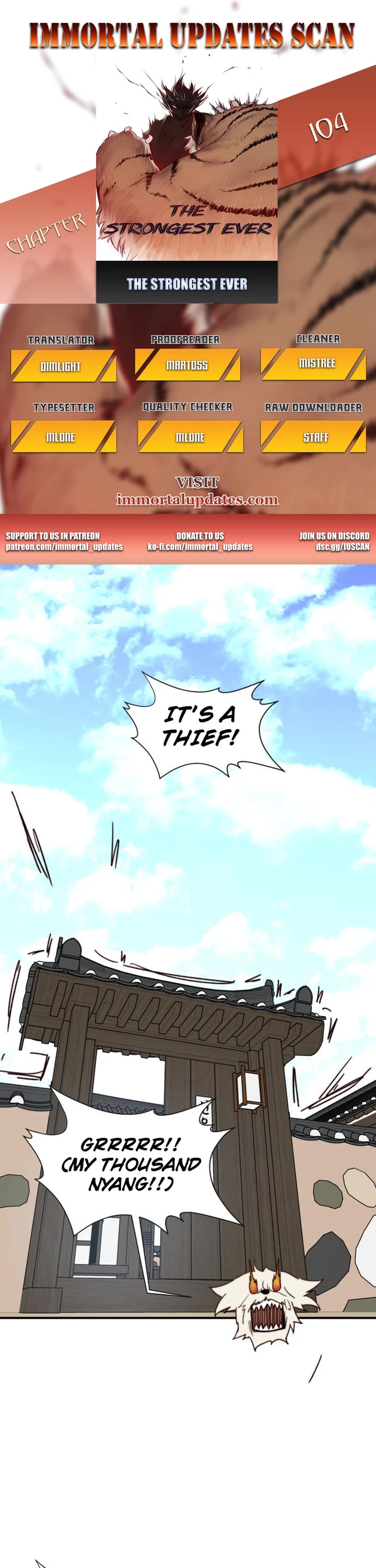 The Strongest Ever Chapter 104 page 1 - Chapter 104