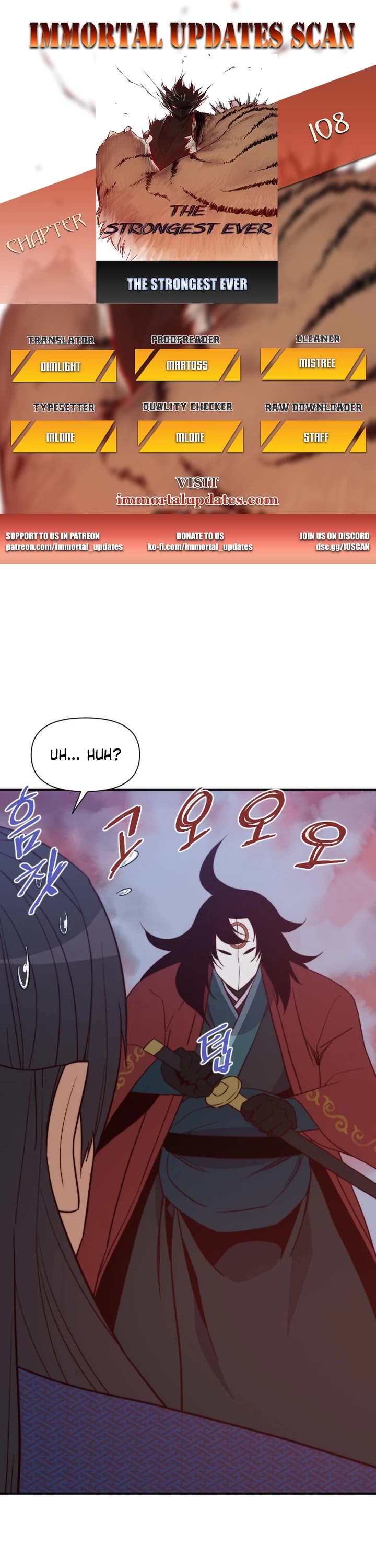 The Strongest Ever Chapter 108 page 1 - Chapter 108
