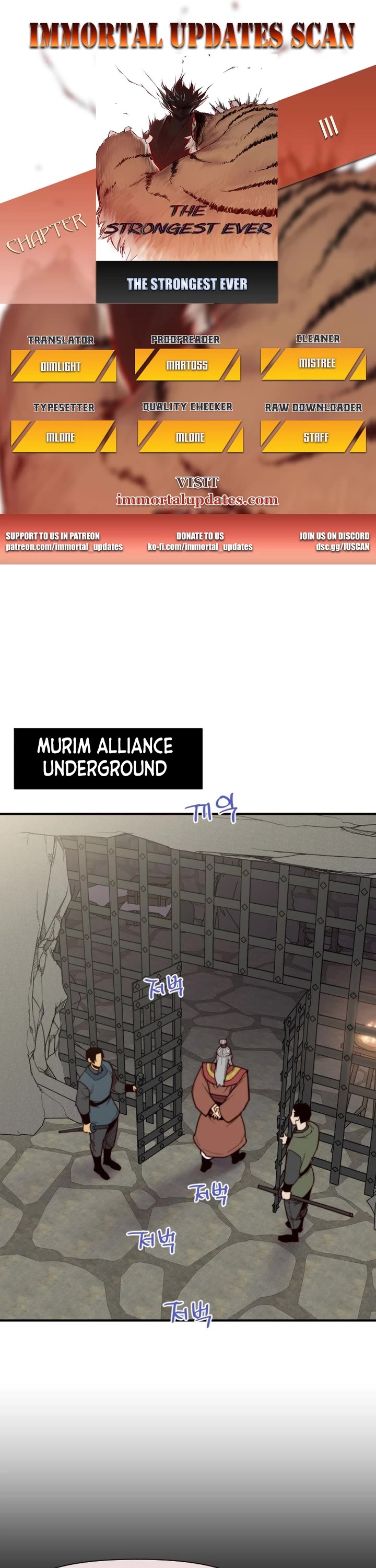 The Strongest Ever Chapter 111 page 1 - Chapter 111