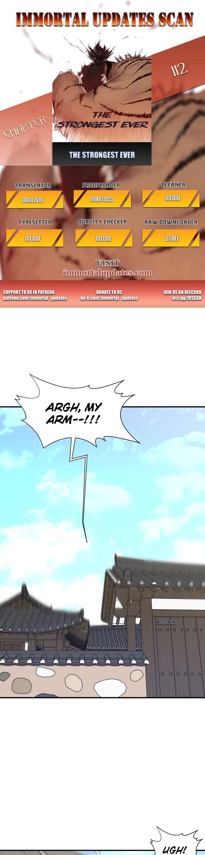 The Strongest Ever Chapter 112 page 1 - Chapter 112